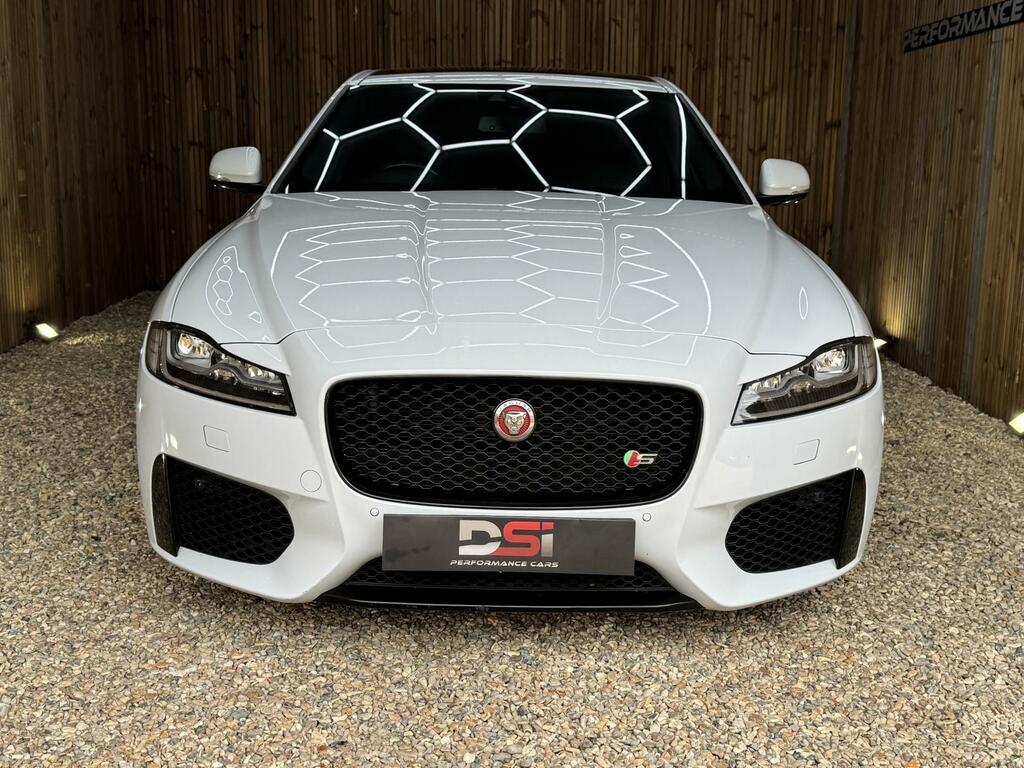 Jaguar XF S White #2