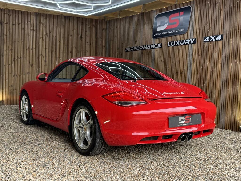 Porsche Cayman 987 S Red #4