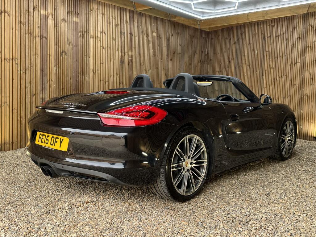 Porsche Boxster 981 Black #4