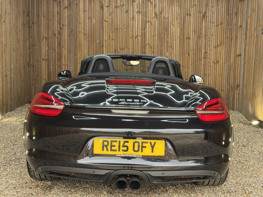 Porsche Boxster 981 Black #5
