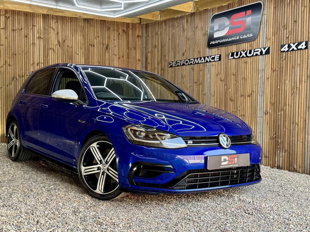 Volkswagen Golf R Blue