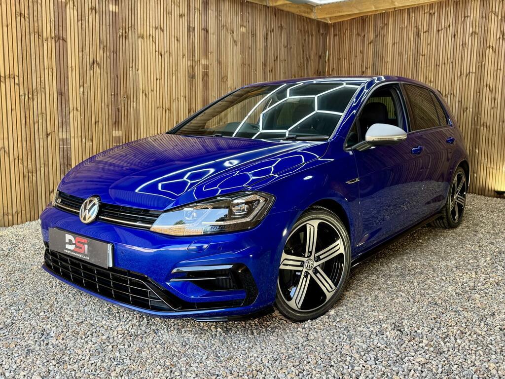 Volkswagen Golf R Blue #3