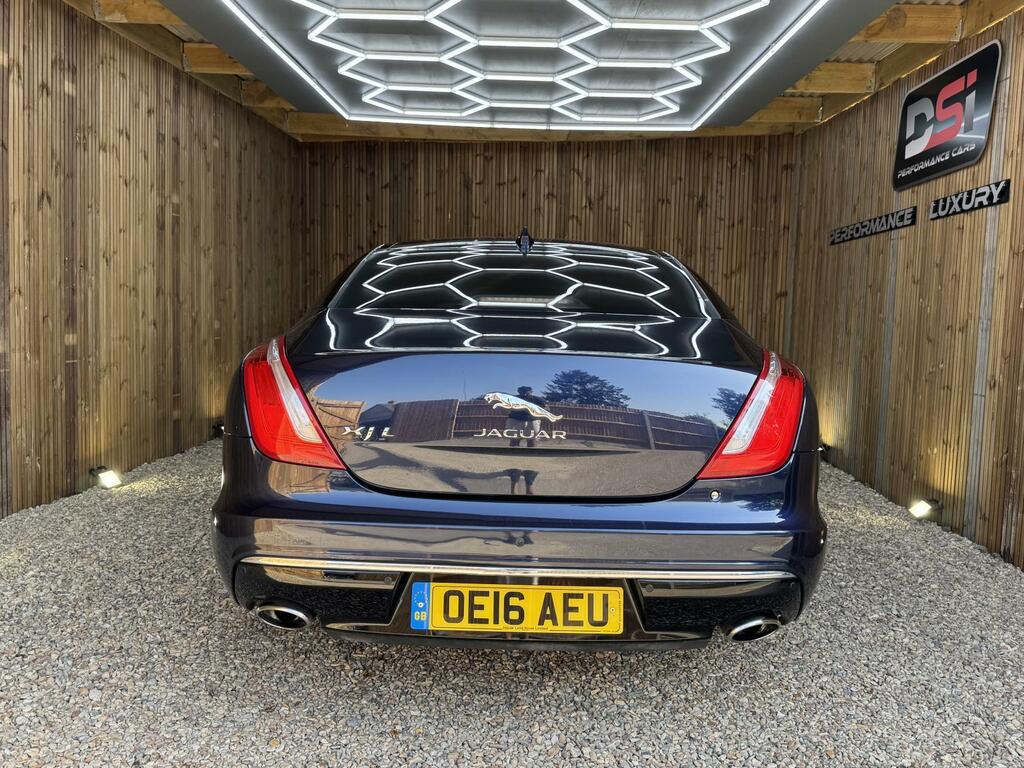 Jaguar XJ Portfolio Blue #5
