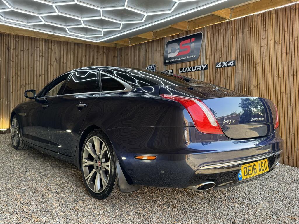 Jaguar XJ Portfolio Blue #4