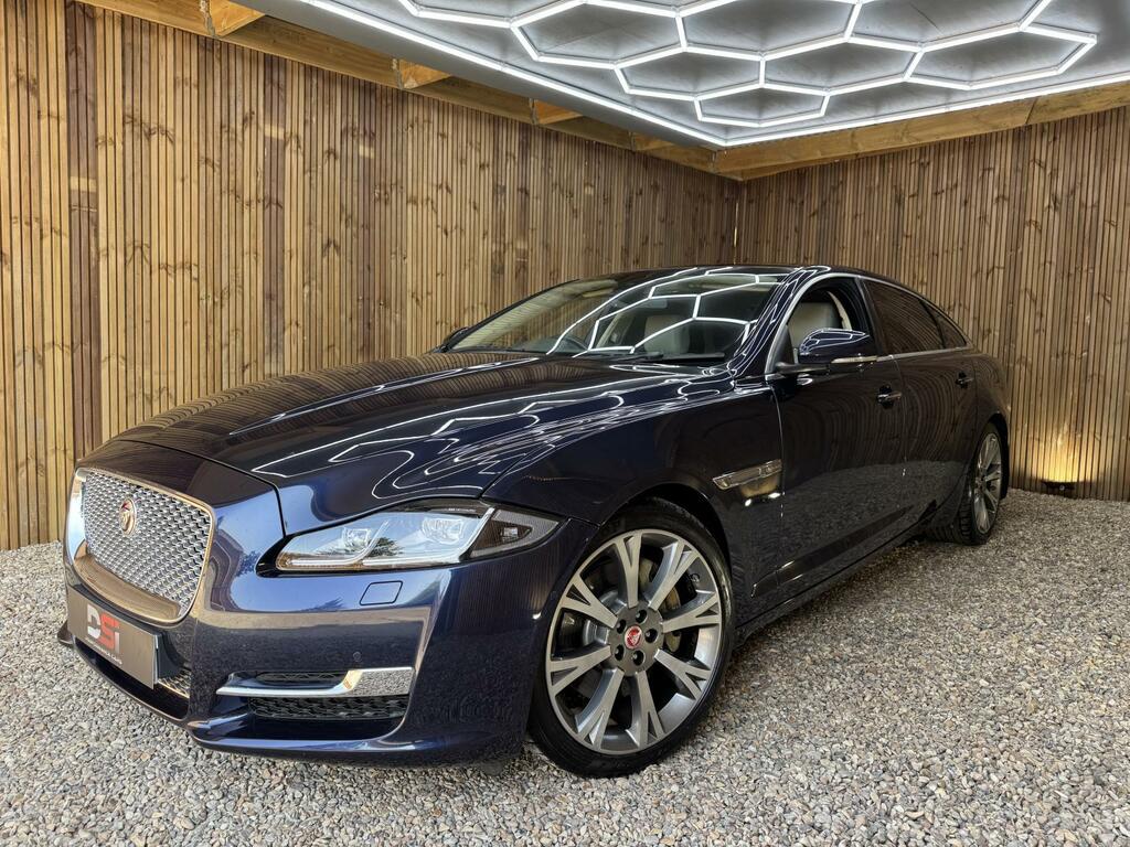 Jaguar XJ Portfolio Blue #3