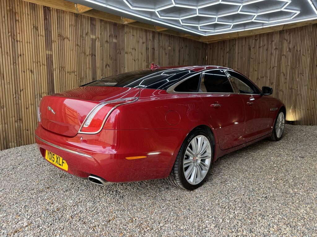 Jaguar XJ Portfolio Red #4