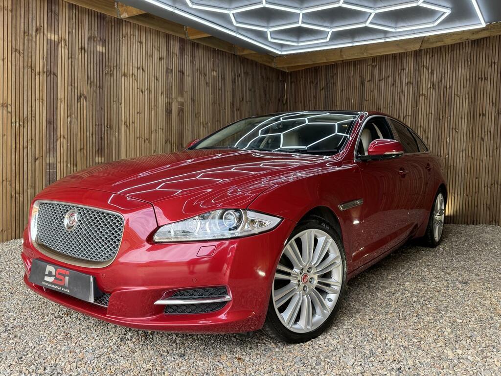 Jaguar XJ Portfolio Red #3