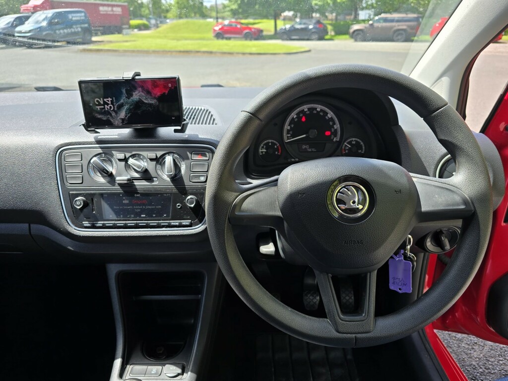 Skoda Citigo 1.0 Mpi Colour Edition Euro 6 201818 ND18YWG Red #3