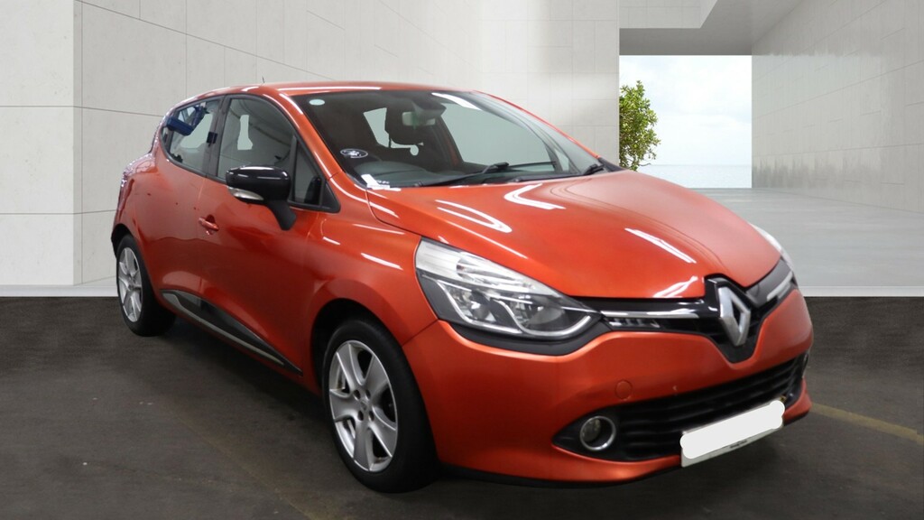 Renault Clio 1.2 Dynamique Medianav 1.2 16V 75 2014 Red