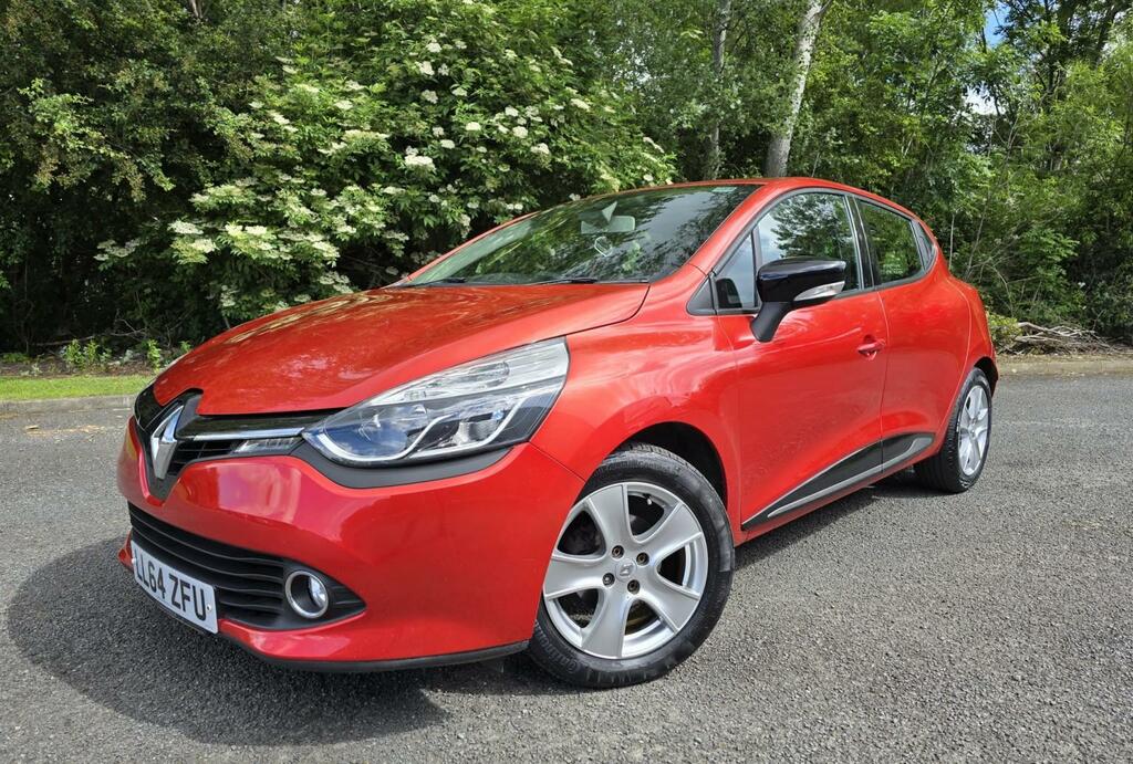 Renault Clio 1.2 Dynamique Medianav 1.2 16V 75 2014 Red