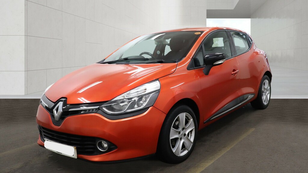 Renault Clio 1.2 Dynamique Medianav 1.2 16V 75 2014 Red #2
