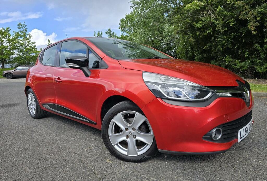 Renault Clio 1.2 Dynamique Medianav 1.2 16V 75 2014 Red #2