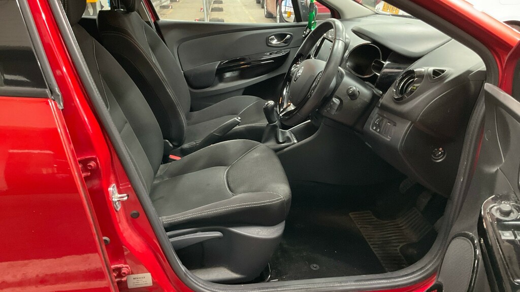 Renault Clio 1.2 Dynamique Medianav 1.2 16V 75 2014 Red #6
