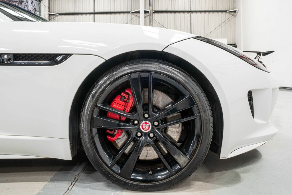 Jaguar F-Type 2014 3.0 V6 S Coupe Euro 5 Ss SW64VAK White #3