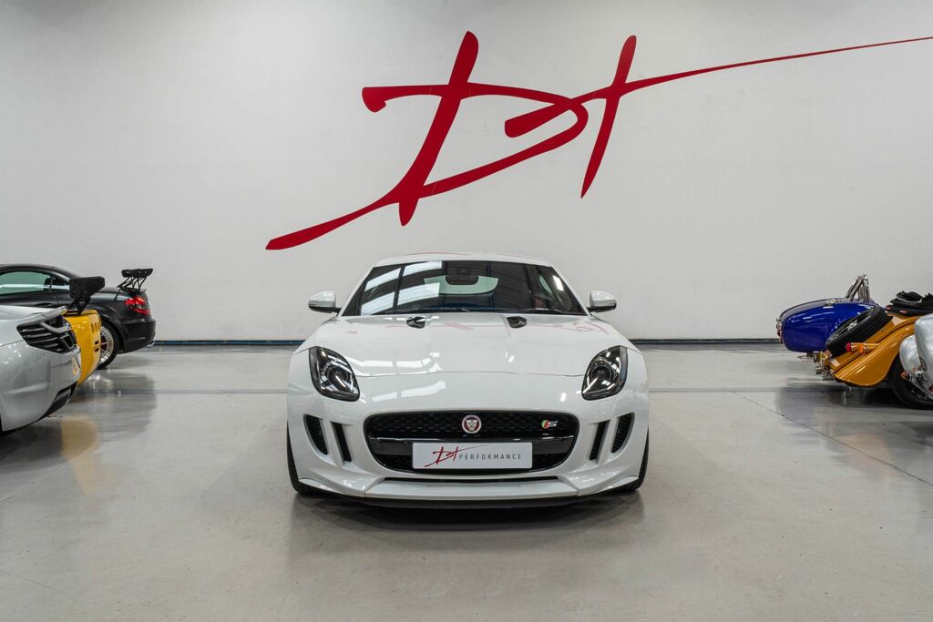 Jaguar F-Type 2014 3.0 V6 S Coupe Euro 5 Ss SW64VAK White #5