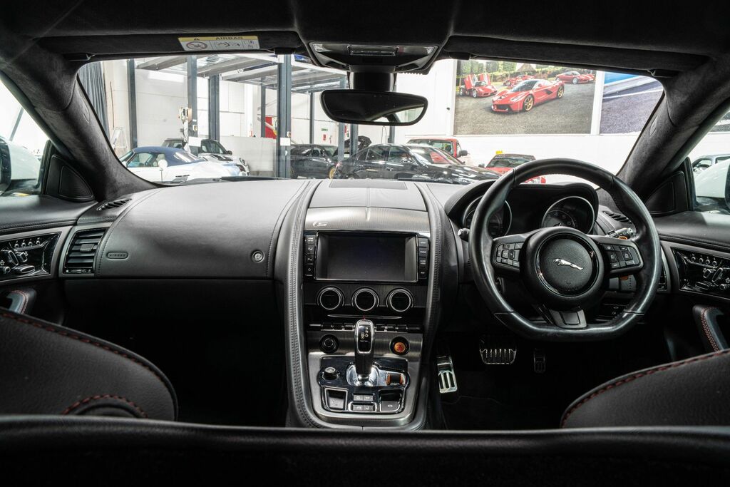 Jaguar F-Type 2014 3.0 V6 S Coupe Euro 5 Ss SW64VAK White #2
