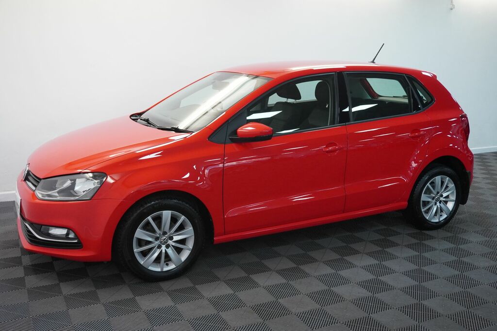 Volkswagen Polo 1.0 Bluemotion Tech Se Hatchback SY65KAK Red #6