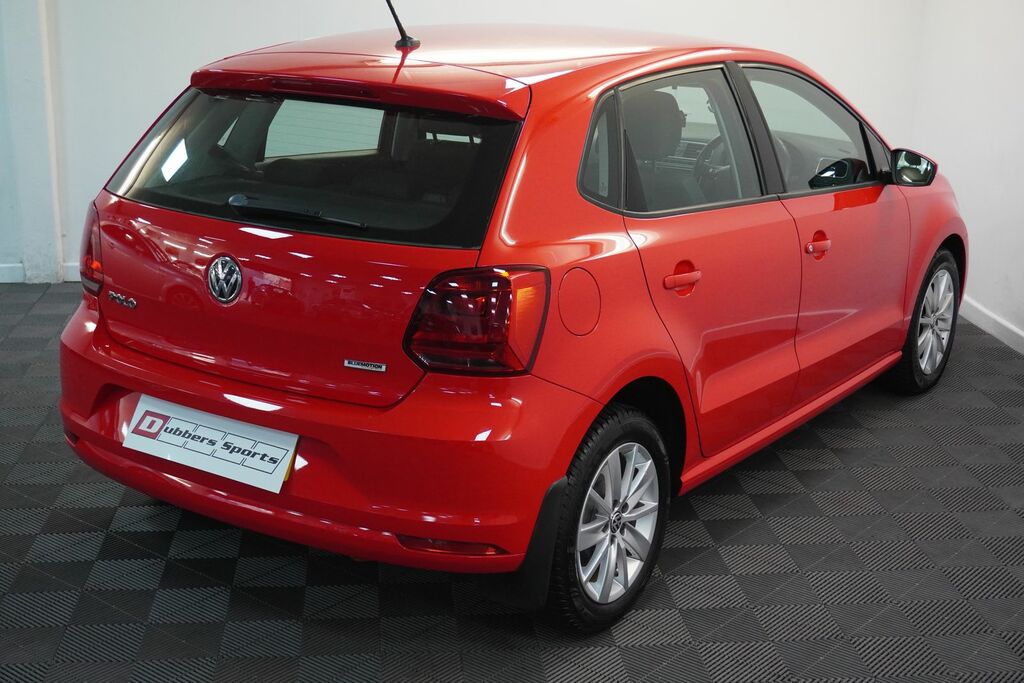 Volkswagen Polo 1.0 Bluemotion Tech Se Hatchback SY65KAK Red #3