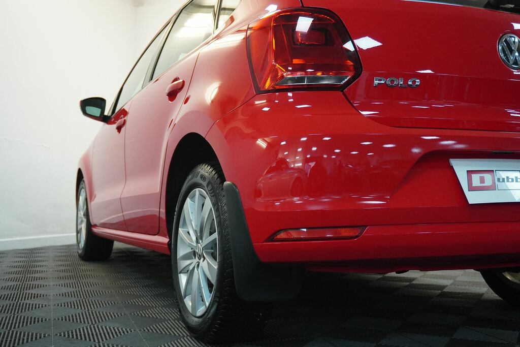 Volkswagen Polo 1.0 Bluemotion Tech Se Hatchback SY65KAK Red #4
