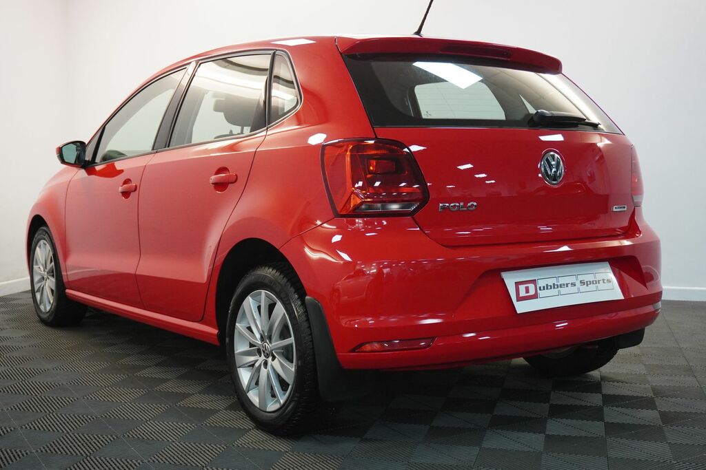 Volkswagen Polo 1.0 Bluemotion Tech Se Hatchback SY65KAK Red #2