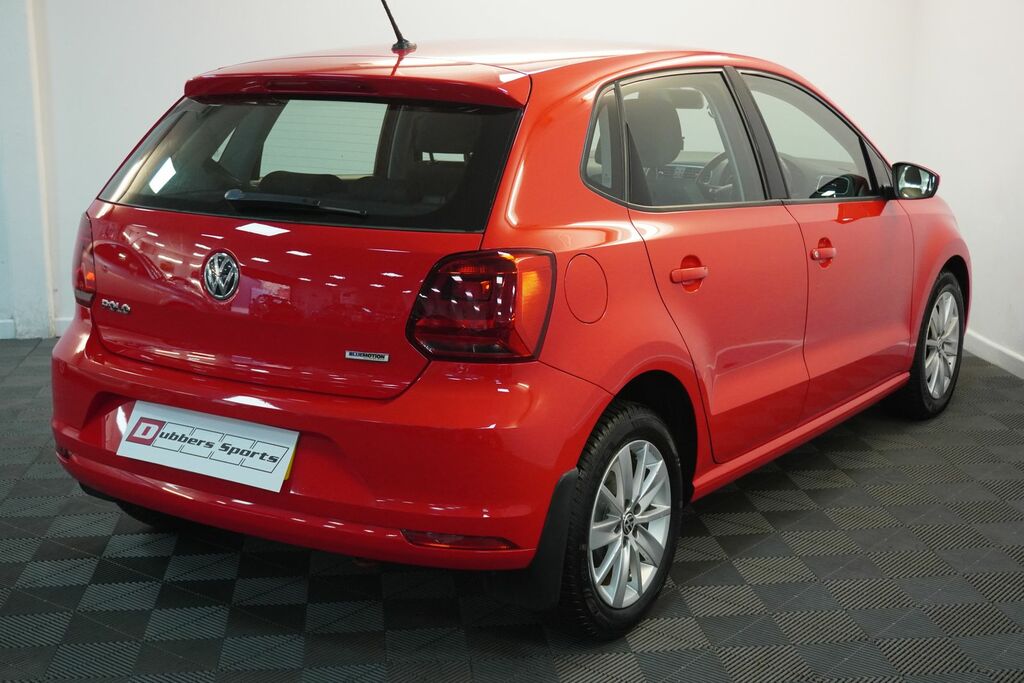 Volkswagen Polo 1.0 Bluemotion Tech Se Hatchback SY65KAK Red #5