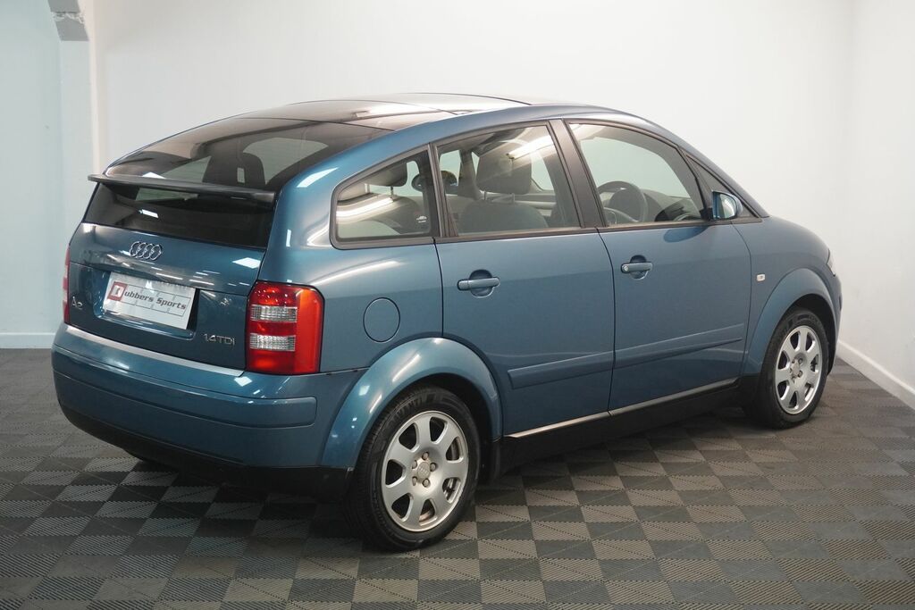 Audi A2 1.4 Tdi Hatchback 119 Gkm, 75 Y22AJM Blue #4