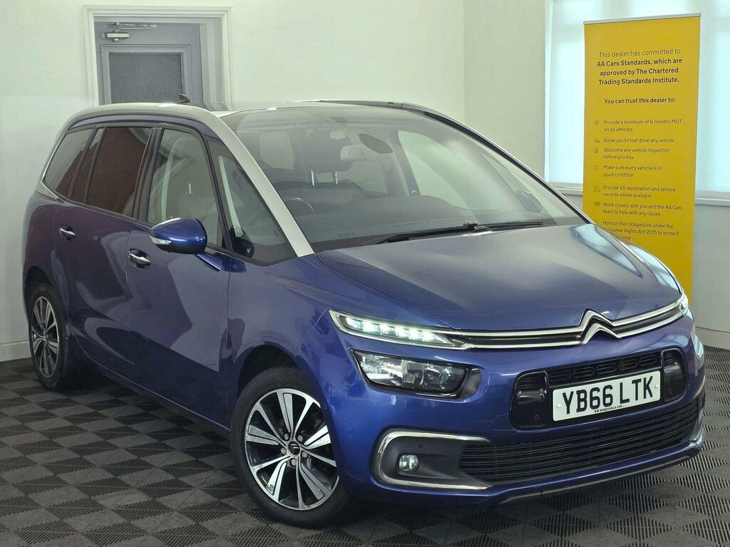 Citroen Grand C4 Picasso 1.6 Bluehdi Flair Euro 6 S S Blue #3