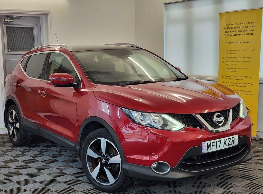 Nissan Qashqai 1.5 Dci N-connecta 2Wd Euro 6 S S MF17KZR Red #3