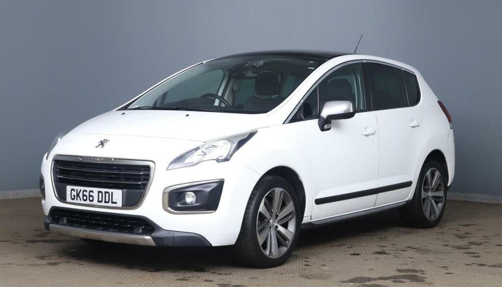Peugeot 3008 1.6 Bluehdi Allure Eat Euro 6 S S White #2