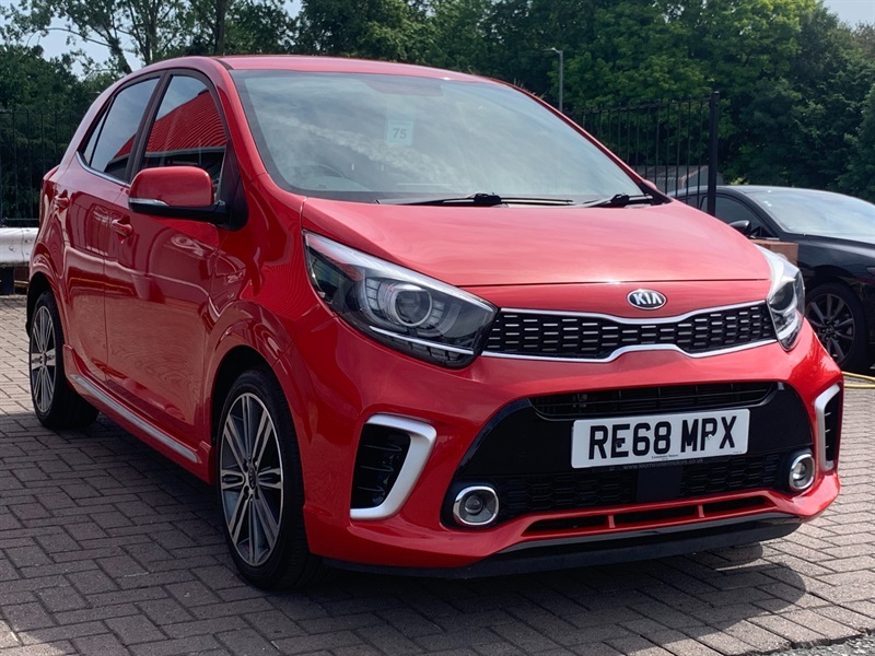 Kia Picanto 1.0 T-gdi Gt-line Hatchback Euro Red