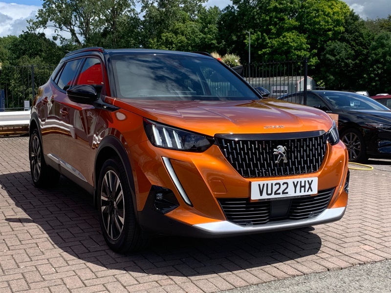 Peugeot 2008 1.2 Puretech Gt Premium Suv Eat Euro 6 Orange