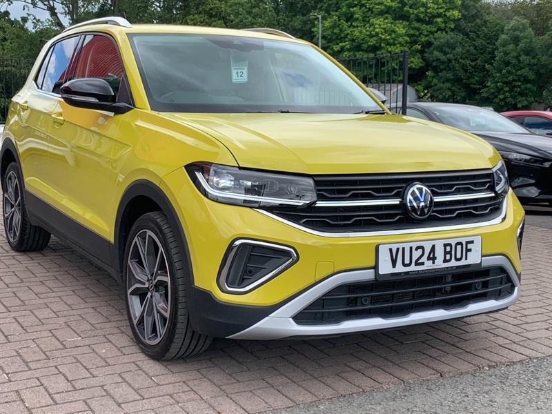 Volkswagen T-Cross 1.0 Tsi Style Suv Euro 6 Ss VU24BOF Yellow