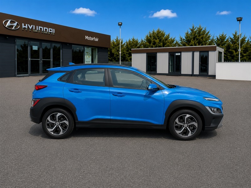Hyundai Kona 1.6 H-gdi Se Connect Suv Hybrid Dct Eur GL72XJE Blue #2