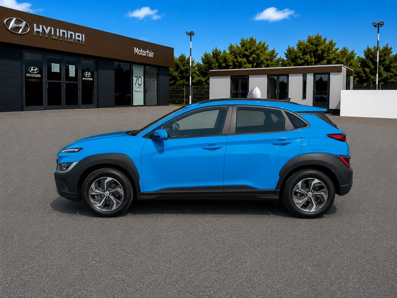 Hyundai Kona 1.6 H-gdi Se Connect Suv Hybrid Dct Eur GL72XJE Blue #3