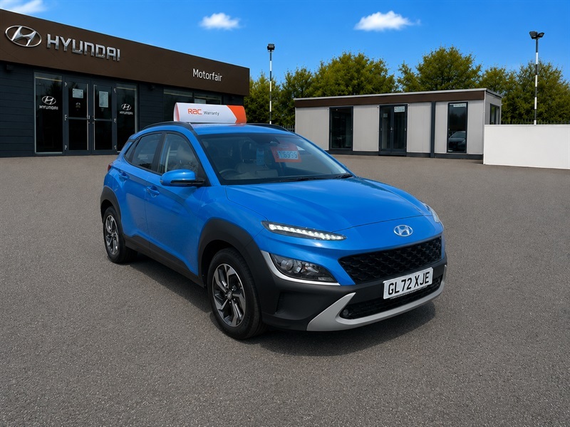 Hyundai Kona 1.6 H-gdi Se Connect Suv Hybrid Dct Eur Blue