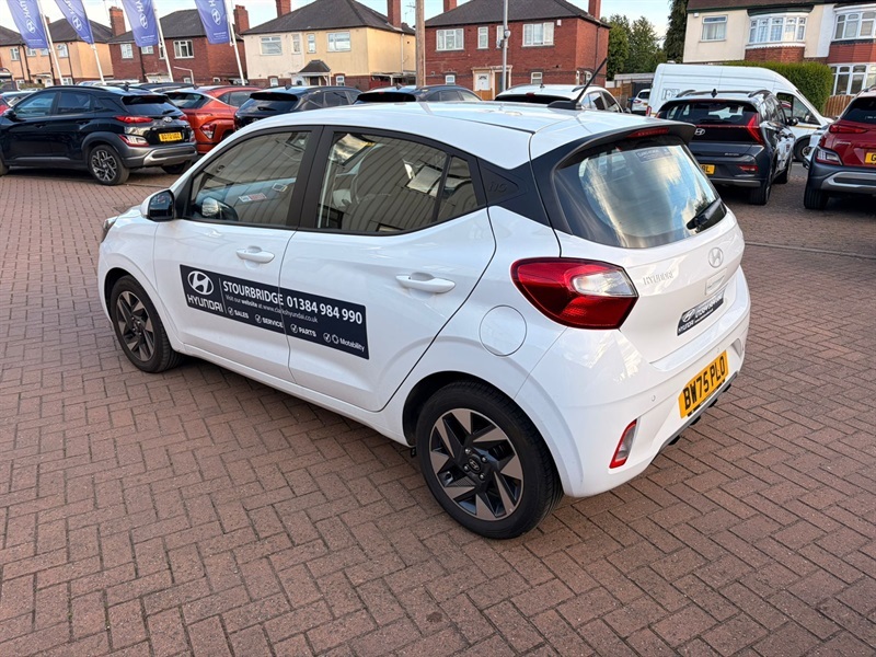 Hyundai I10 1.0 Advance Hatchback Euro 6 S BW75PLO White #3