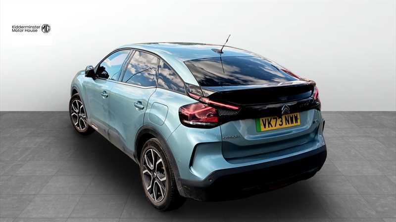 Citroen e-C4 50Kwh C-series Edition Hatchback VK73NWW Blue #3