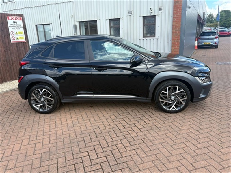 Hyundai Kona 1.6 H-gdi Ultimate Suv Hybrid Dct Euro BD72UDZ Black #2