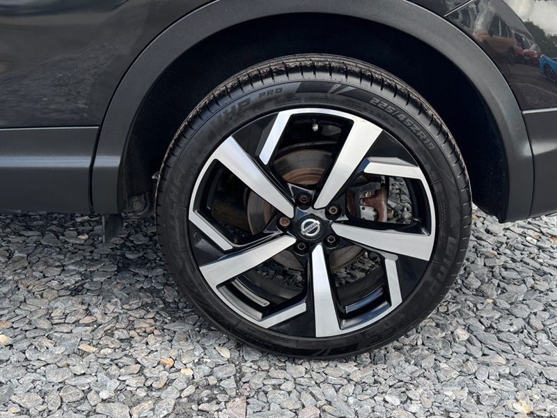 Nissan Qashqai 1.3 Dig-t Tekna Suv Euro 6 Ss ND19TFV Black #6