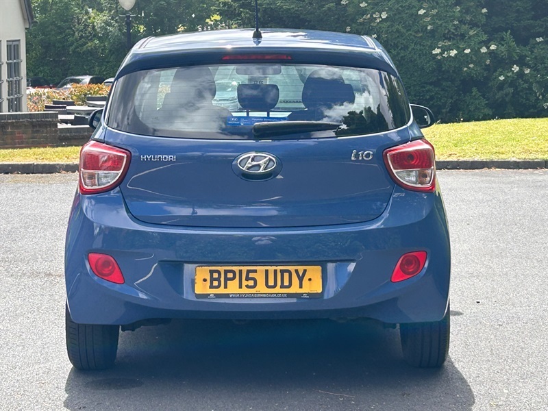 Hyundai I10 1.0 Se Hatchback Euro 5 66 Ps BP15UDY Blue #6
