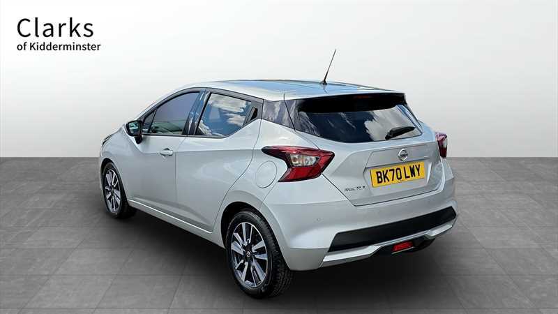 Nissan Micra 1.0 Ig-t Tekna Hatchback Euro 6 BK70LWY Silver #4