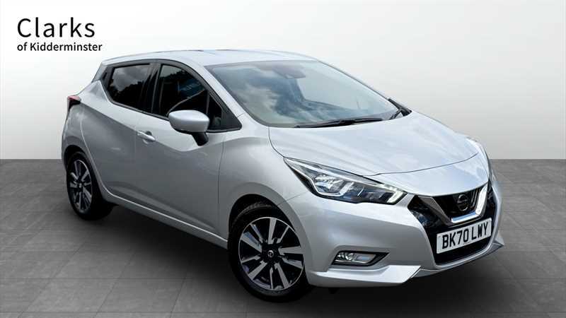 Nissan Micra 1.0 Ig-t Tekna Hatchback Euro 6 Silver