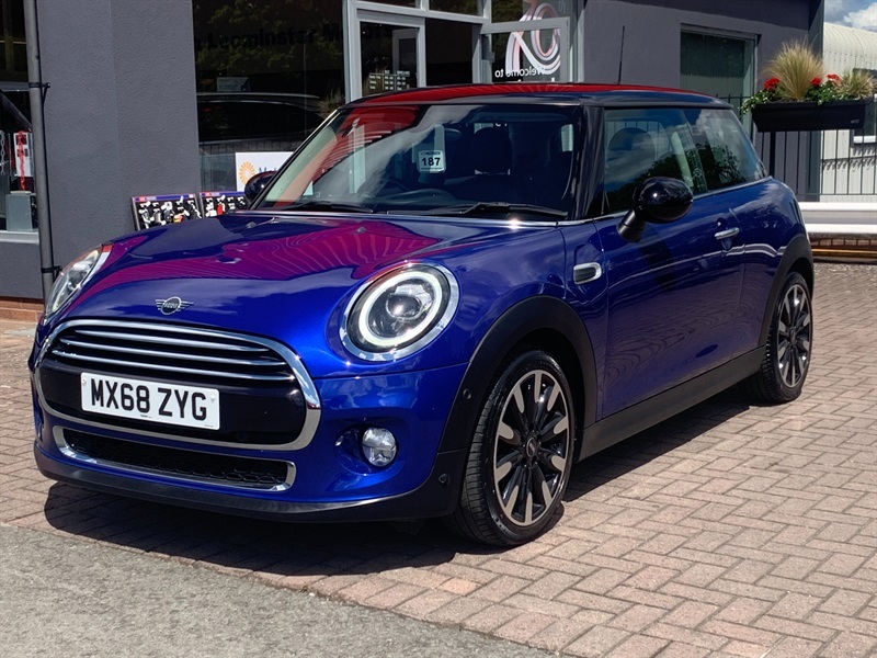 Mini Hatch 1.5 Cooper Exclusive Hatchback E MX68ZYG Blue #3