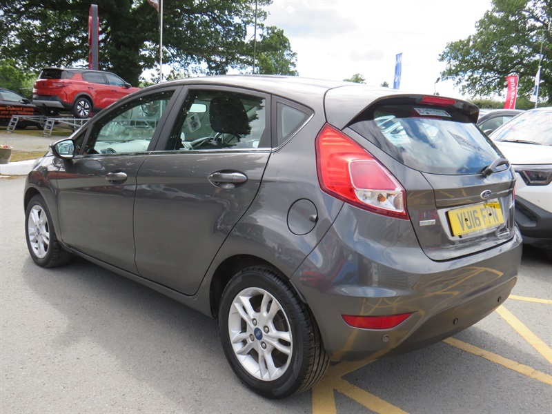 Ford Fiesta 1.0T Ecoboost Zetec Hatchback Eu VU16FPN Grey #5