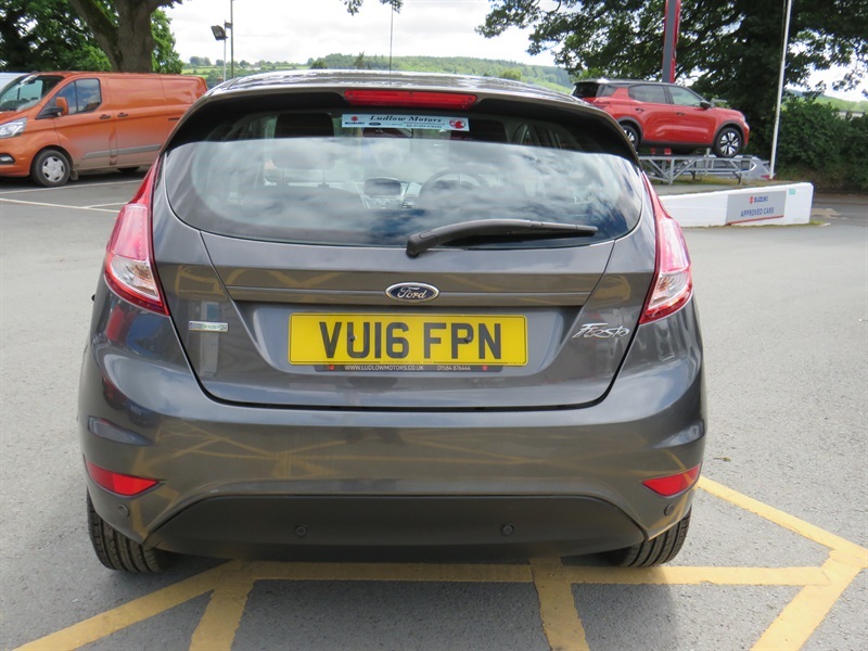Ford Fiesta 1.0T Ecoboost Zetec Hatchback Eu VU16FPN Grey #6