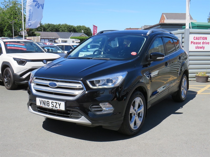 Ford Kuga 1.5T Ecoboost Gpf Titanium X Suv VN18SZY Black #2