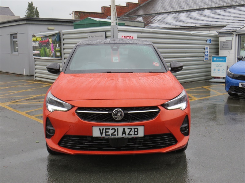 Vauxhall Corsa 1.2 Turbo Sri Premium Hatchback VE21AZB Orange #2
