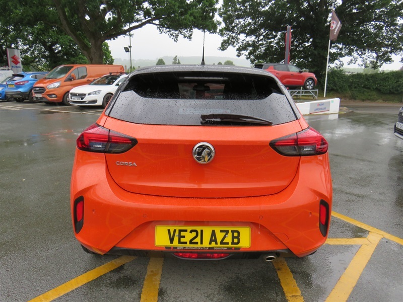 Vauxhall Corsa 1.2 Turbo Sri Premium Hatchback VE21AZB Orange #6