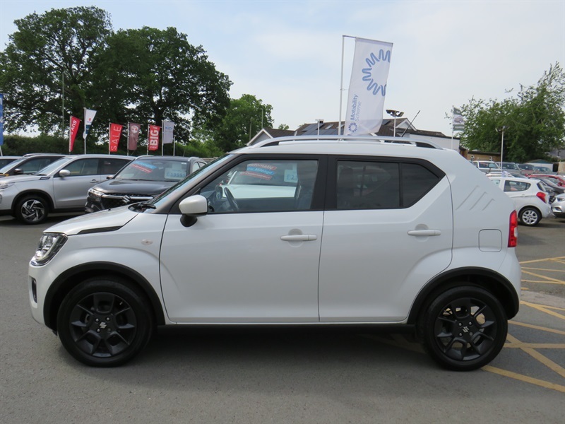 Suzuki Ignis 1.2 Dualjet Mhev Sz-t Hatchback Hybrid White #4
