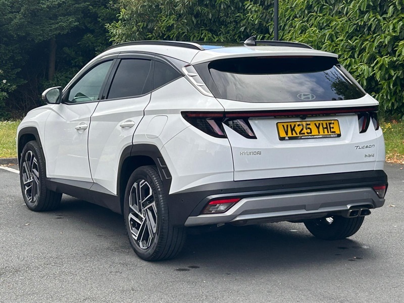 Hyundai Tucson 1.6 T-gdi Ultimate Suv Hybrid Euro White #5